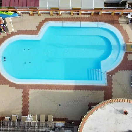 Estudio Familiar Cs, Wifi, Piscina En La Azotea Compartida 아파트 푸에르토 드 라 크루즈