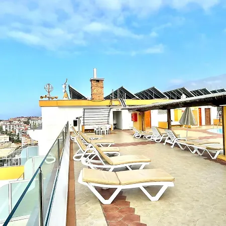 Estudio Familiar Cs, Wifi, Piscina En La Azotea Compartida 푸에르토 드 라 크루즈