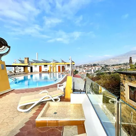 Апартаменты Estudio Familiar Cs, Wifi, Piscina En La Azotea Compartida Пуэрто-де-ла-Крус